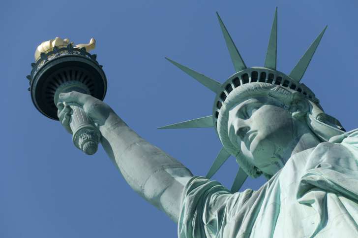 An image of the Statue of Liberty 