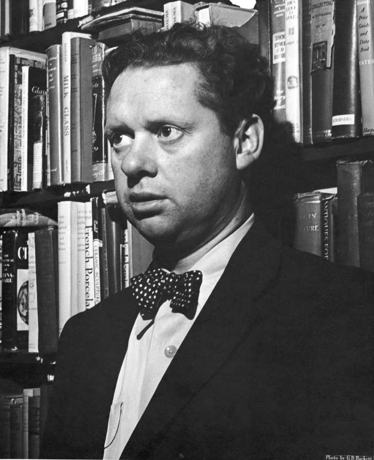 Poet Dylan Thomas